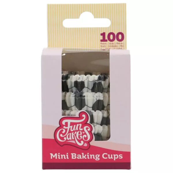 Mini Baking Cups Football