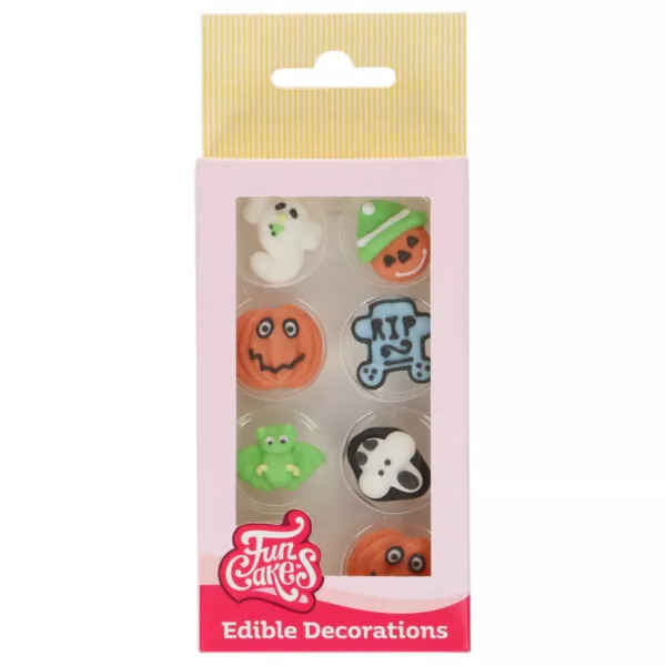 Decoraciones de Azúcar Calabazas Terroríficas