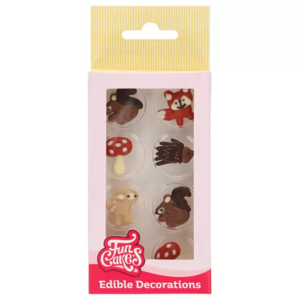 FunCakes Schokoladendekorationen Herbsttiere