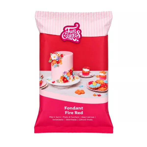 Fondant Fire Red