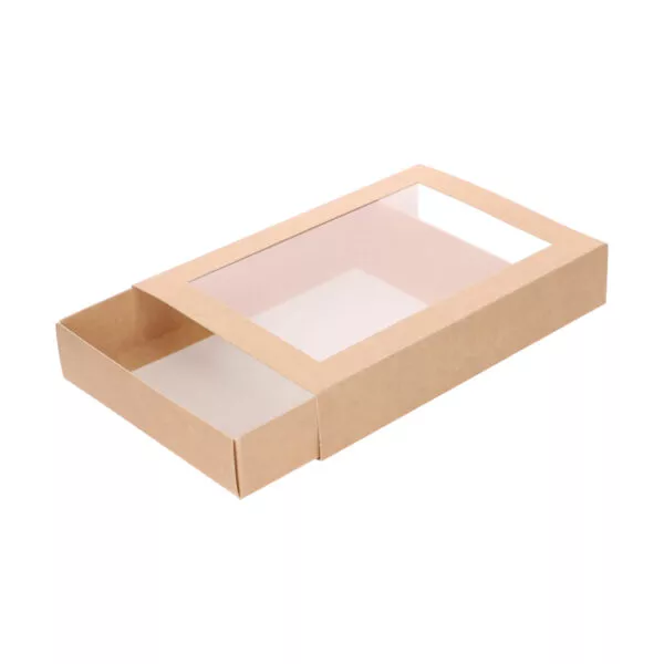 Treat & Letter Box Kraft/White